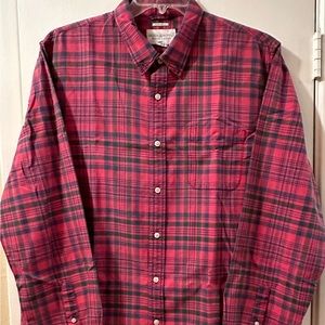 Used Denim & Supply Ralph Lauren Casual Long Sleeve Button Up Red Plaid XXL